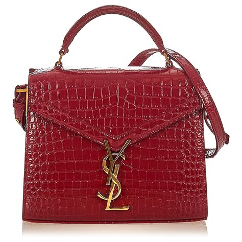 ysl cassandra red